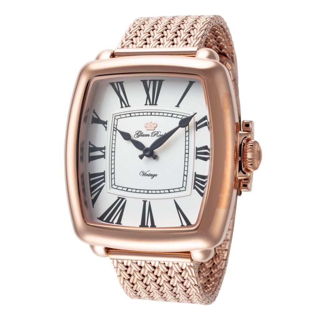 Tempo rose gold outlet watch