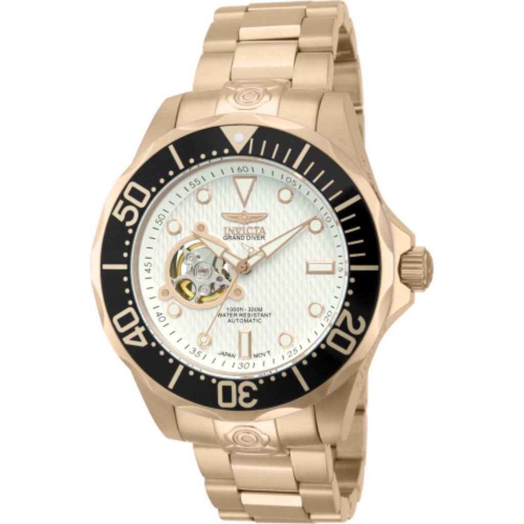 Invicta Pro Diver 47mm Automatic Open Heart Bracelet Watch