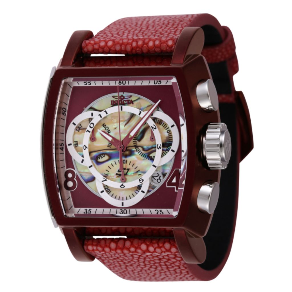 Invicta S1 Rally, 48mm Red Label, Quartz Chrono, Stingray Strap, Watch