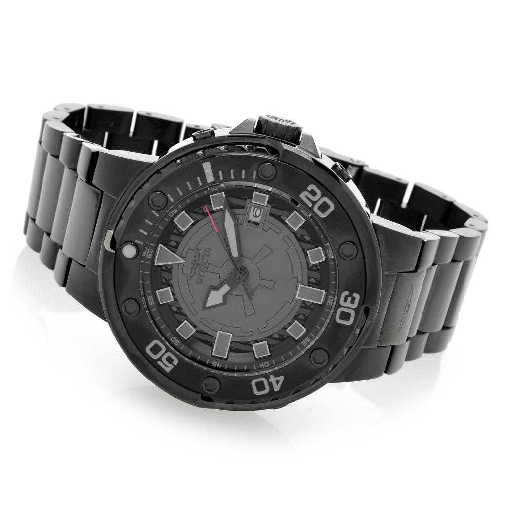 As Is Invicta 49mm Grand Scuba Ltd Ed Star Wars Automatic Bracelet Watch ShopHQ