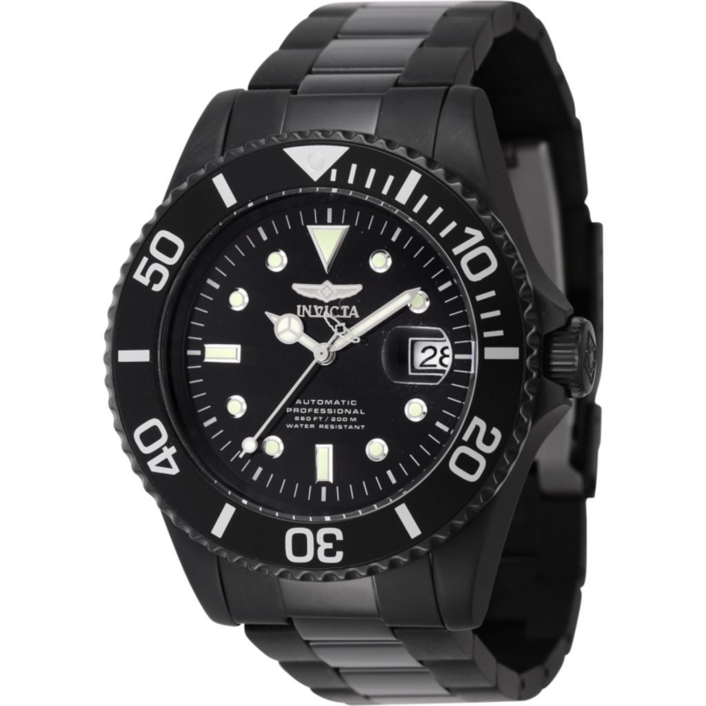 Invicta Pro Diver 44mm Automatic Titanium Bracelet Watch w 3DC