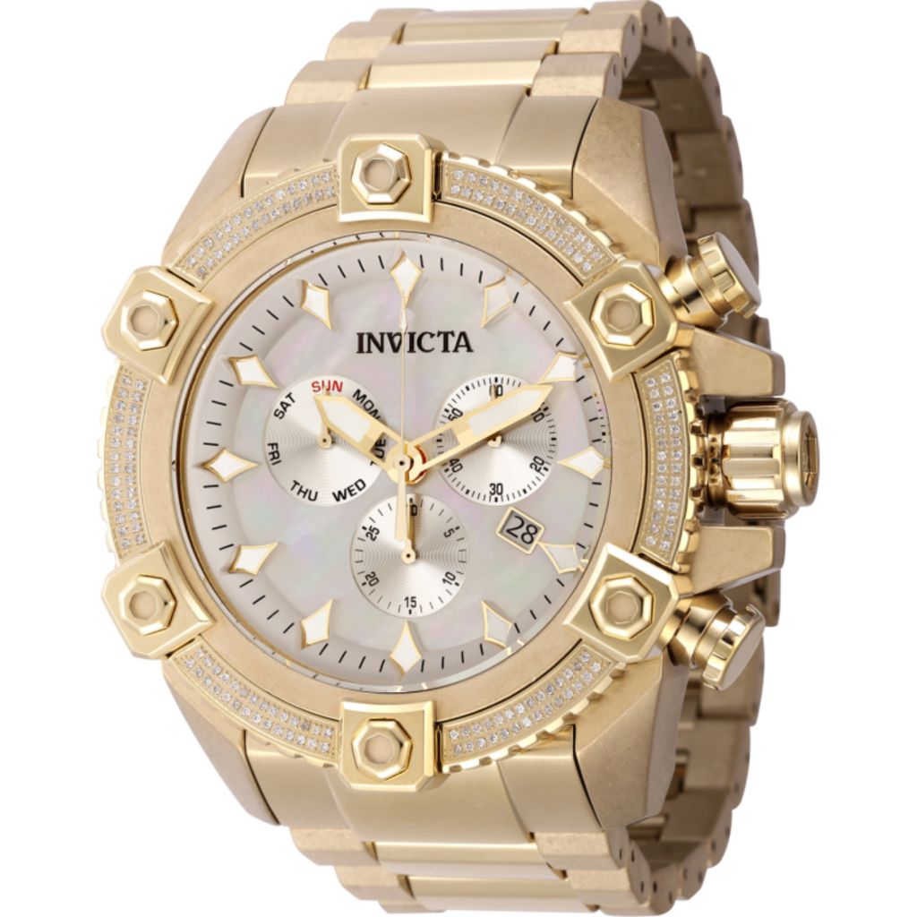 Invicta 24k gold watch best sale