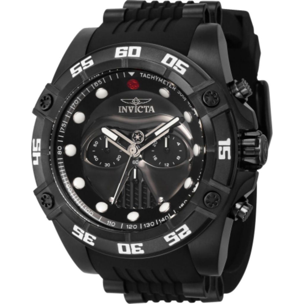 Invicta Star Wars Darth Vader Limited Edition 52mm Quartz Multi Function Watch ShopHQ