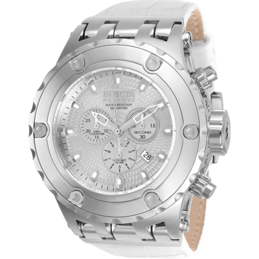 Invicta Reserve Subaqua 52mm Swiss Quartz Chronograph Strap Watch