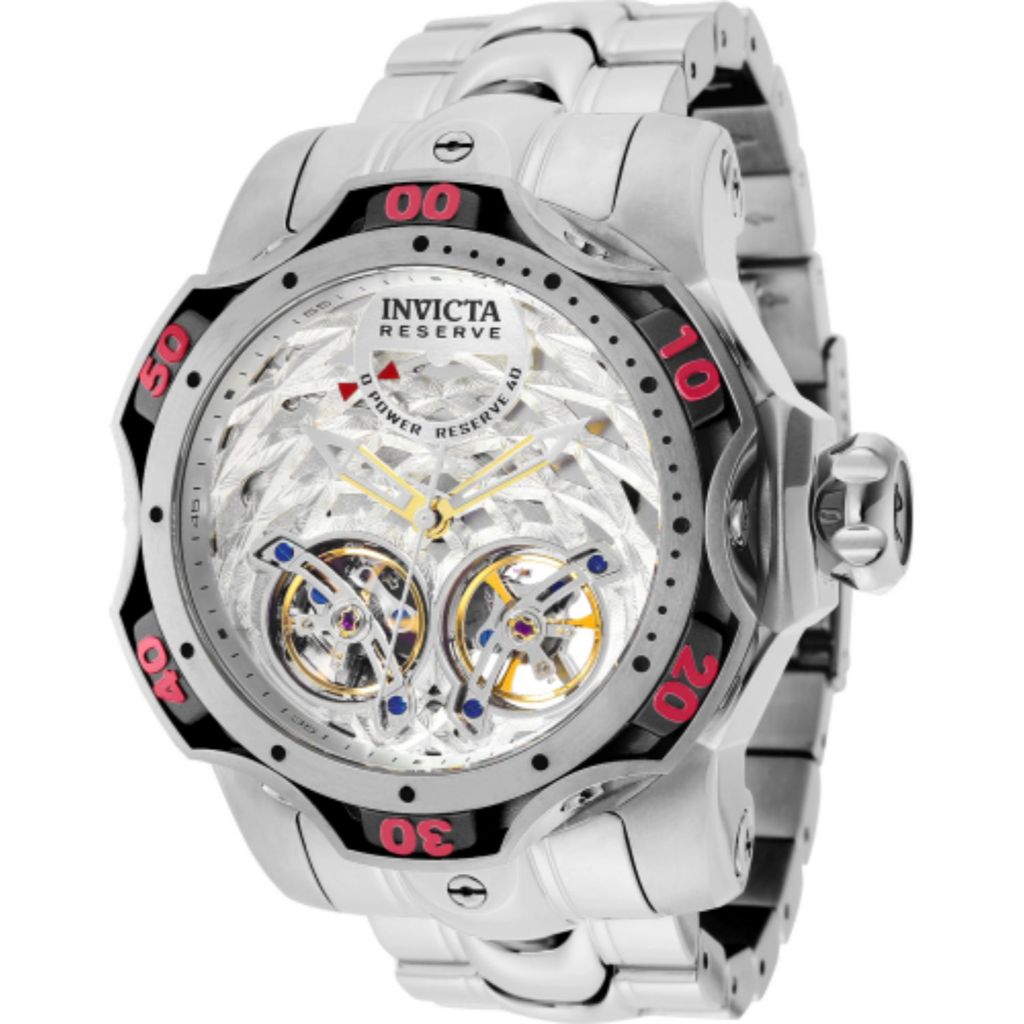 Invicta Reserve 52.5mm Automatic Multi Function Stainless Steel