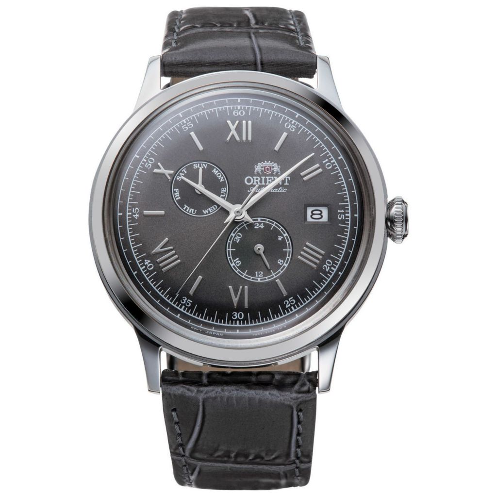 Orient Classic 41mm Bambino V8 Manual Wind Leather Strap Watch