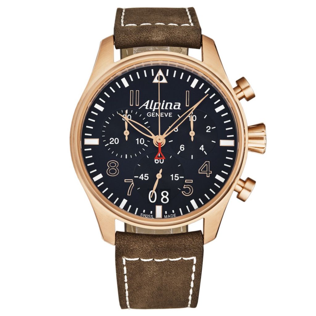 Alpina leather clearance strap