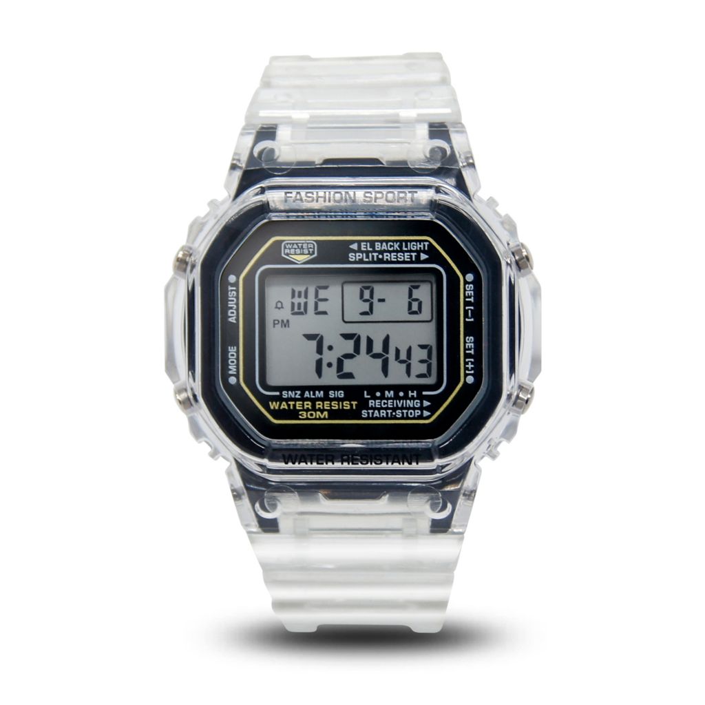 Digitex x Invicta 45mm Digital Resin Strap Watch