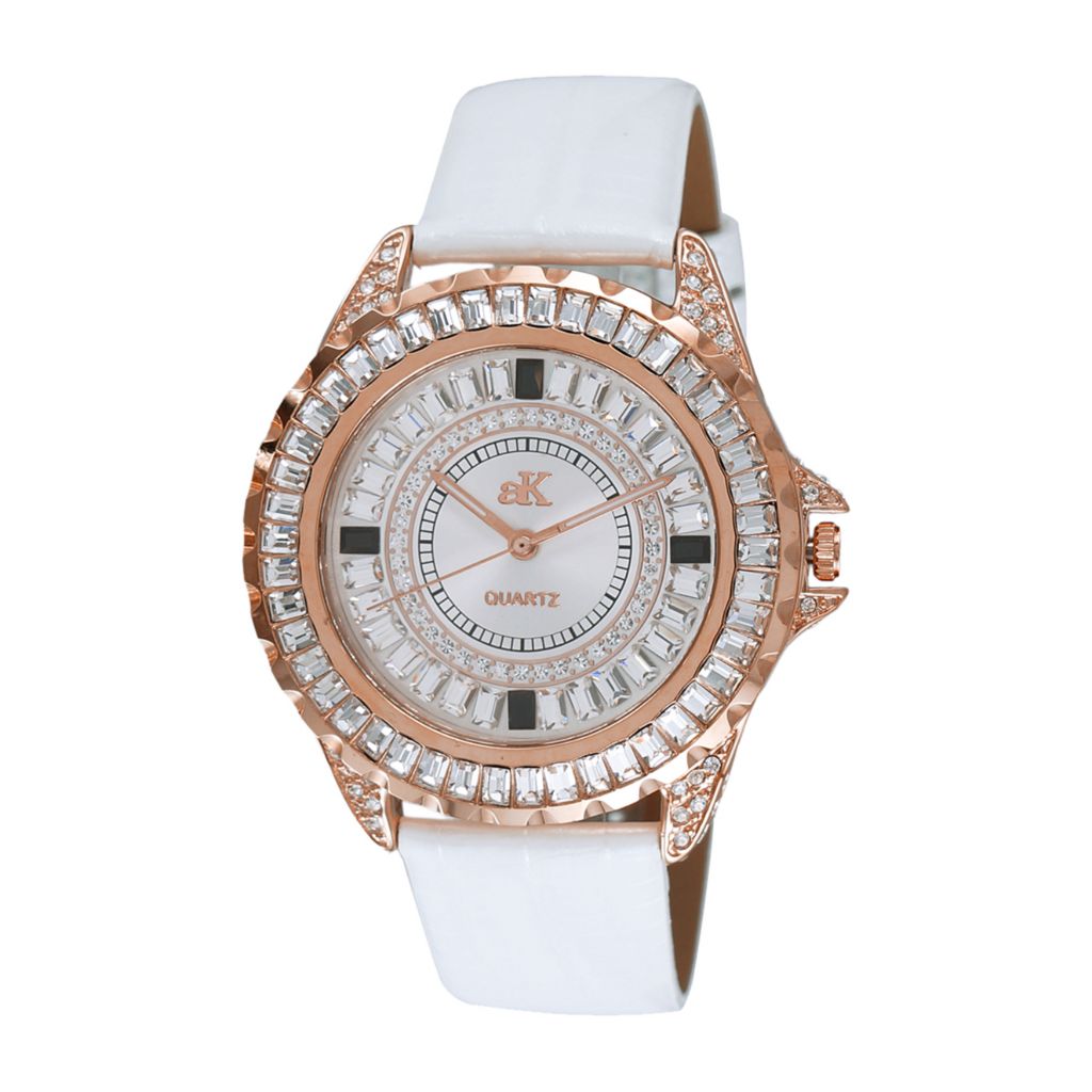 Adee Kaye Australian Crystal/Baguettes Ladies Watch deals