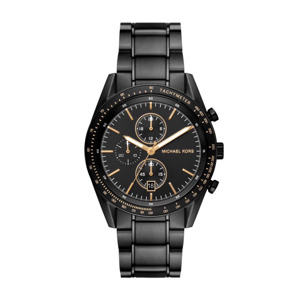 Michael Kors 42mm Warren Quartz Chronograph Bracelet Watch ShopHQ