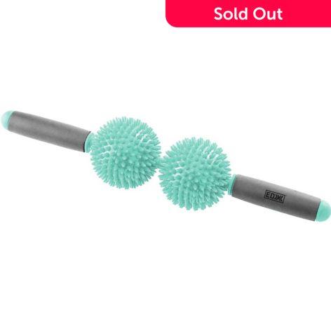 Muscle Therapy and Cellulite Control Seafoam EDX 2 Ball Massage Roller Stick 