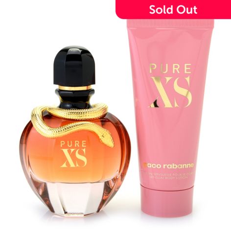 Paco Rabanne Pure XS For Her Eau de Parfum 2.7 oz & Body Lotion 3.4 oz
