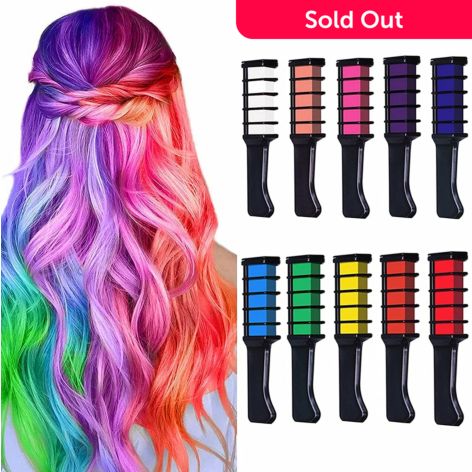 IGIA Temporary Hair Chalk in Multi Color Pack 