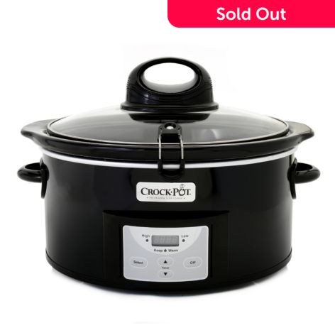 Crock-Pot 6 qt Digital Slow Cooker w/ iStir Automatic Stirring