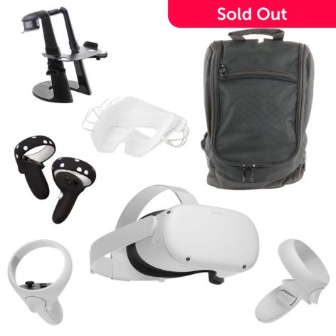 【5％OFF】テレビゲームOculus Quest 2 128GB VR Gaming Headset w/ Accessories - ShopHQ.com