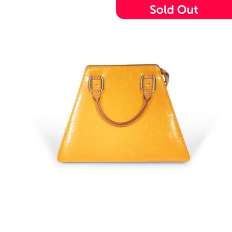 Pre-Owned Louis Vuitton Forsyth GM Monogram Vernis Handbag - Very